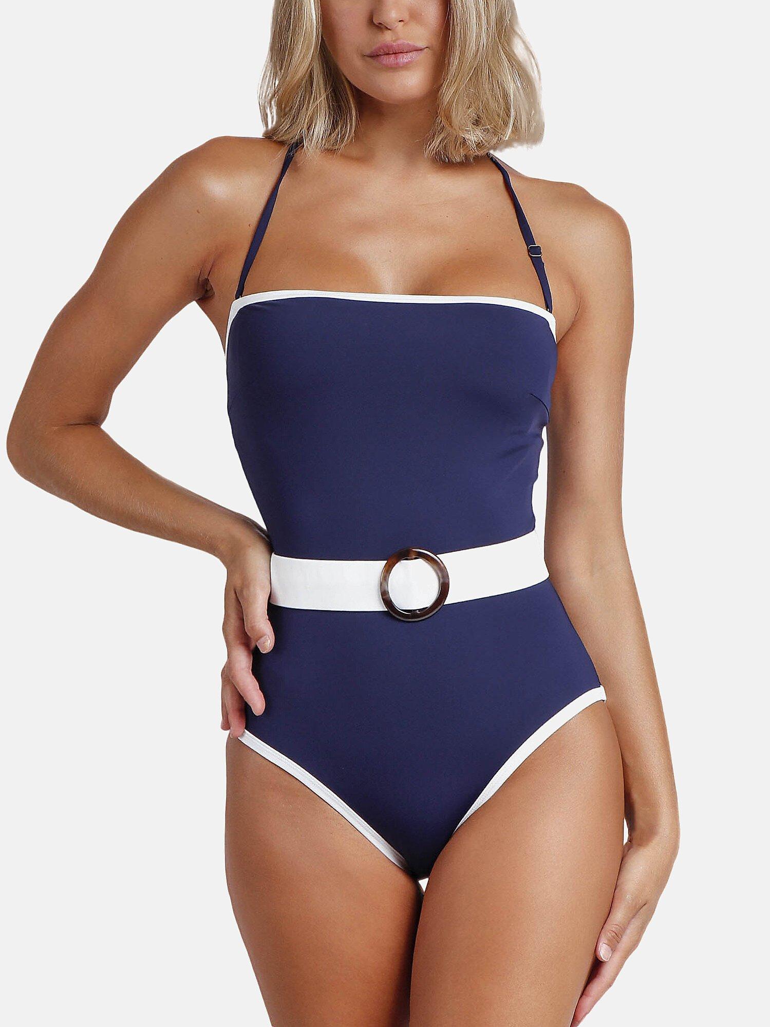 Admas  Maillot de bain une pièce bustier préformé Sailor Club 