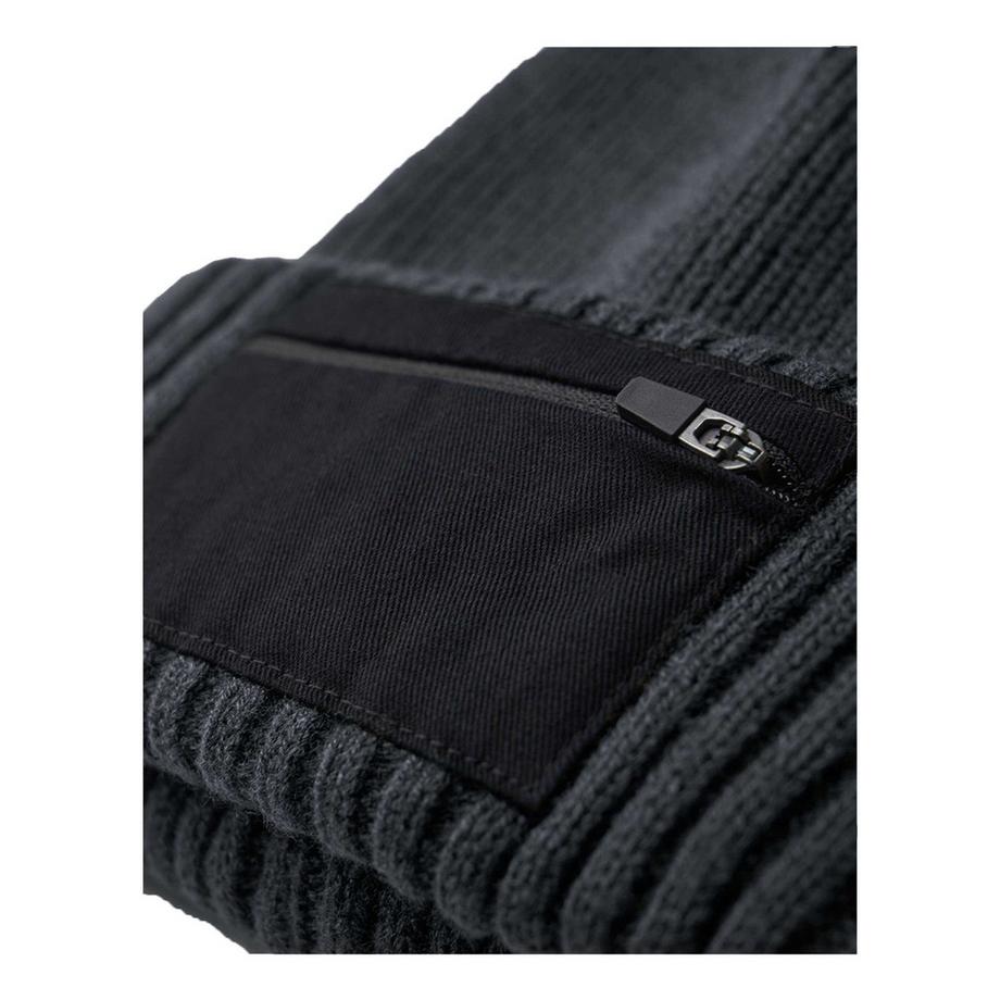 Beechfield Mütze Reissverschluss Aufnäher  