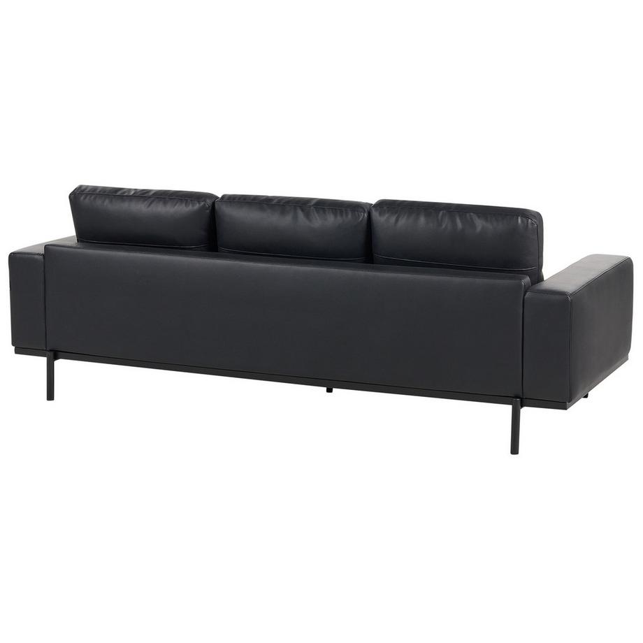Beliani 3 Sitzer Sofa aus Kunstleder  SOVIK  