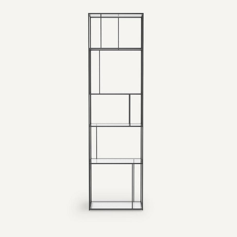 AM.PM  Bibliothèque Parallel métal acier verre 