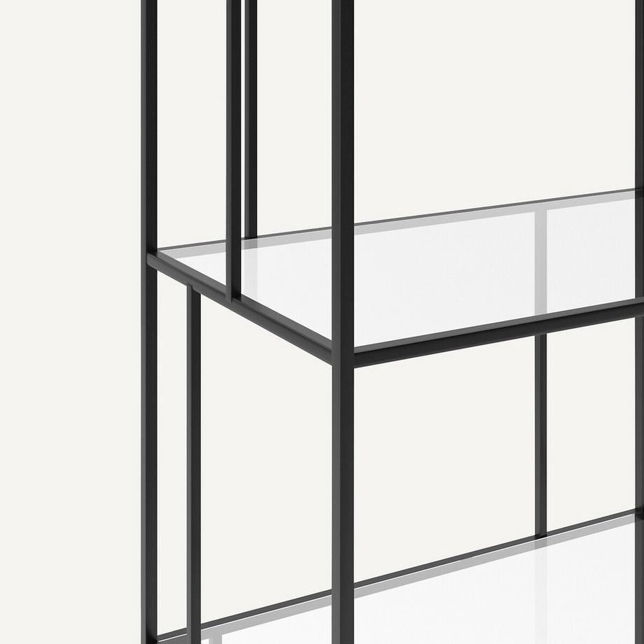 AM.PM  Bibliothèque Parallel métal acier verre 