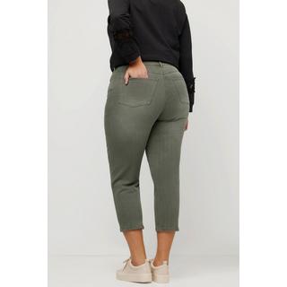 Ulla Popken  Mom-Colorjeans, 7/8-Länge, 5-Pocket-Schnitt 