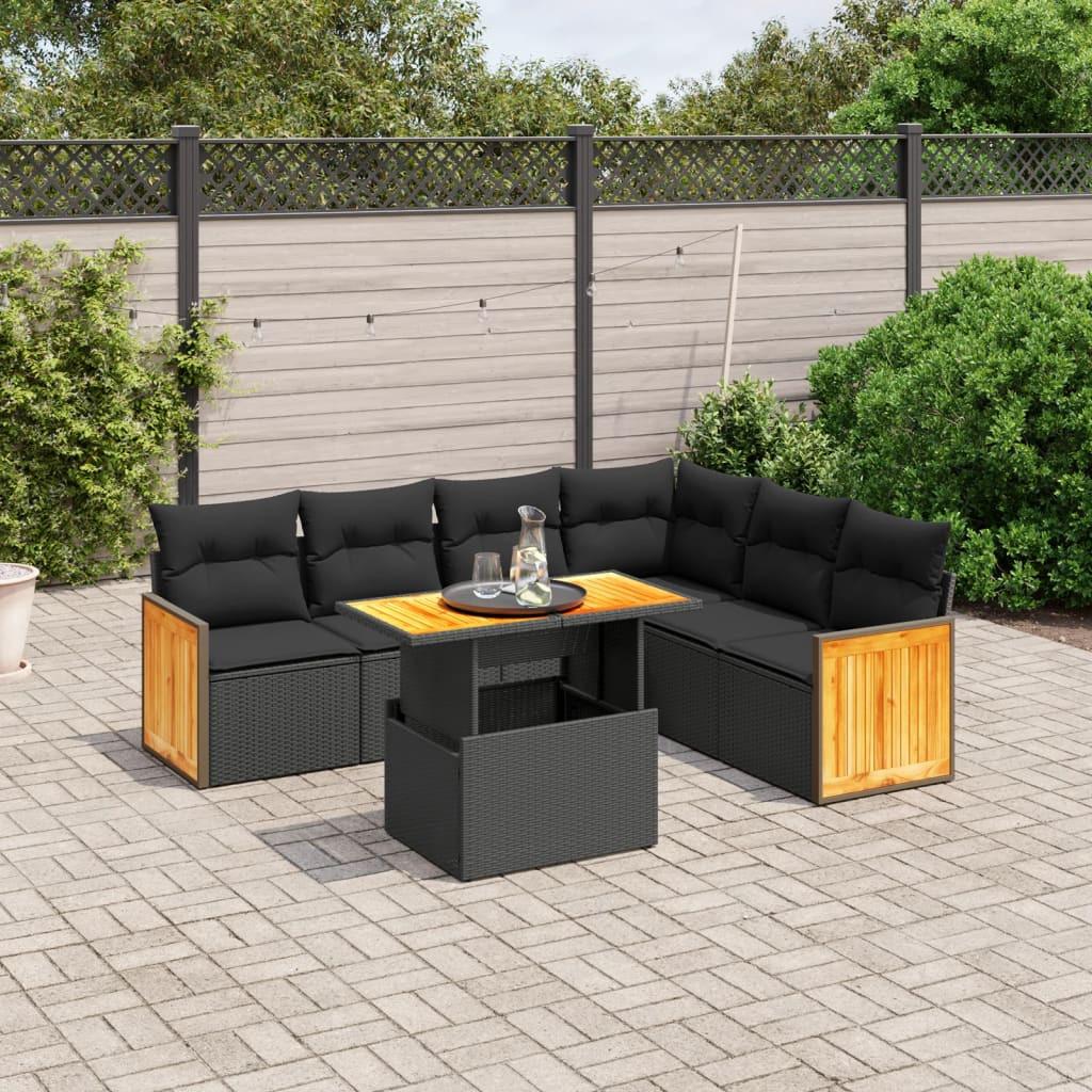 VidaXL Garten sofagarnitur poly-rattan  