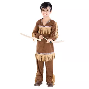 Costume da bambino/ragazzo - Indiano Corvo Nero