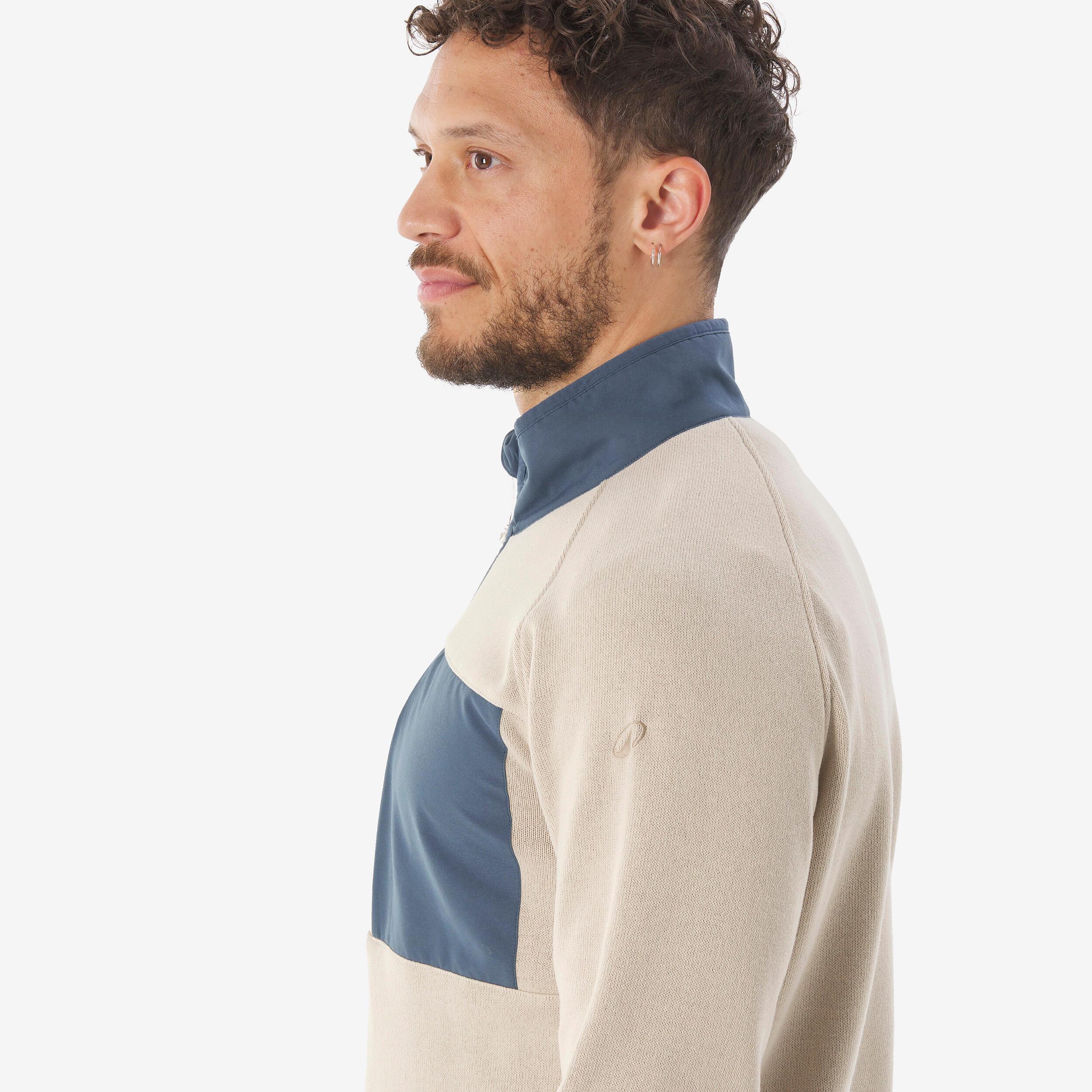 QUECHUA Wanderpullover Half Zip  