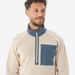 QUECHUA Wanderpullover Half Zip  