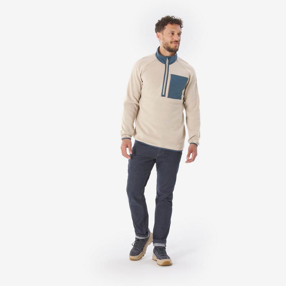 QUECHUA Pull de randonnée 1/2 Zip  