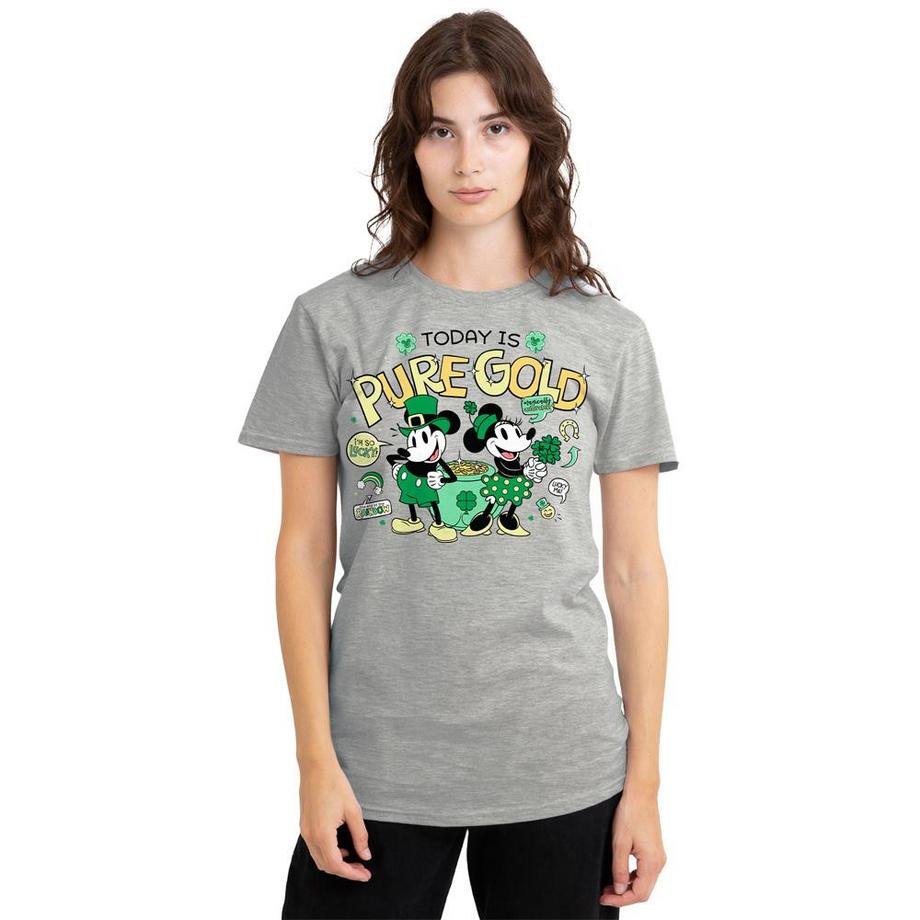 Disney Mickey et Minnie Mouse T-Shirt Saint Patrick  