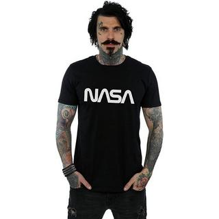 Nasa Modern Logo Print T-Shirt  