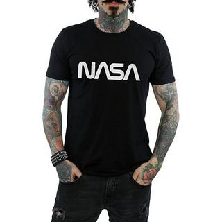 Nasa Modern Logo Print T-Shirt  