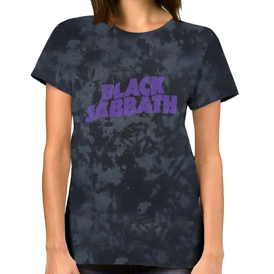 Black Sabbath Black Sabbath Logo Tie Dye T-Shirt  