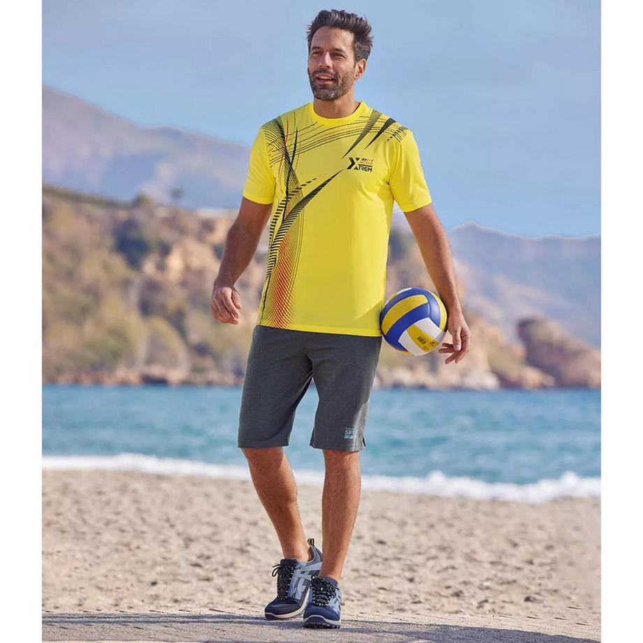 Atlas For Men  Pantaloncini Casual A Macchie Misura 
