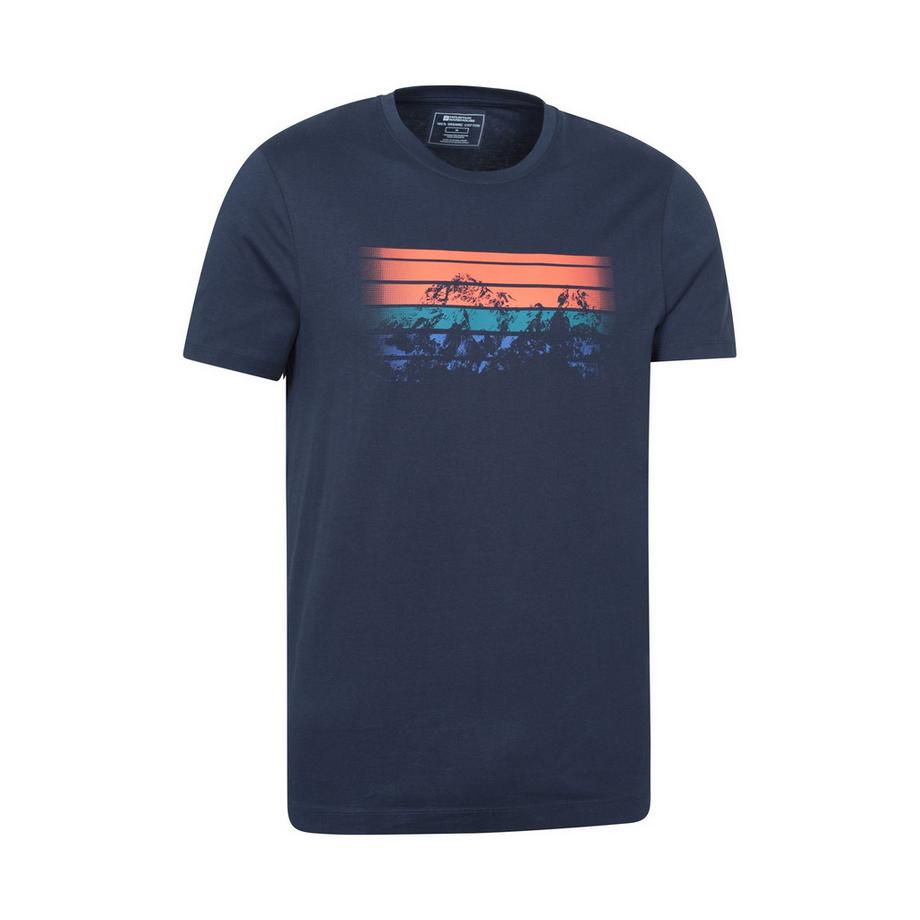Mountain Warehouse T-Shirt avec Imprimé Montagne  