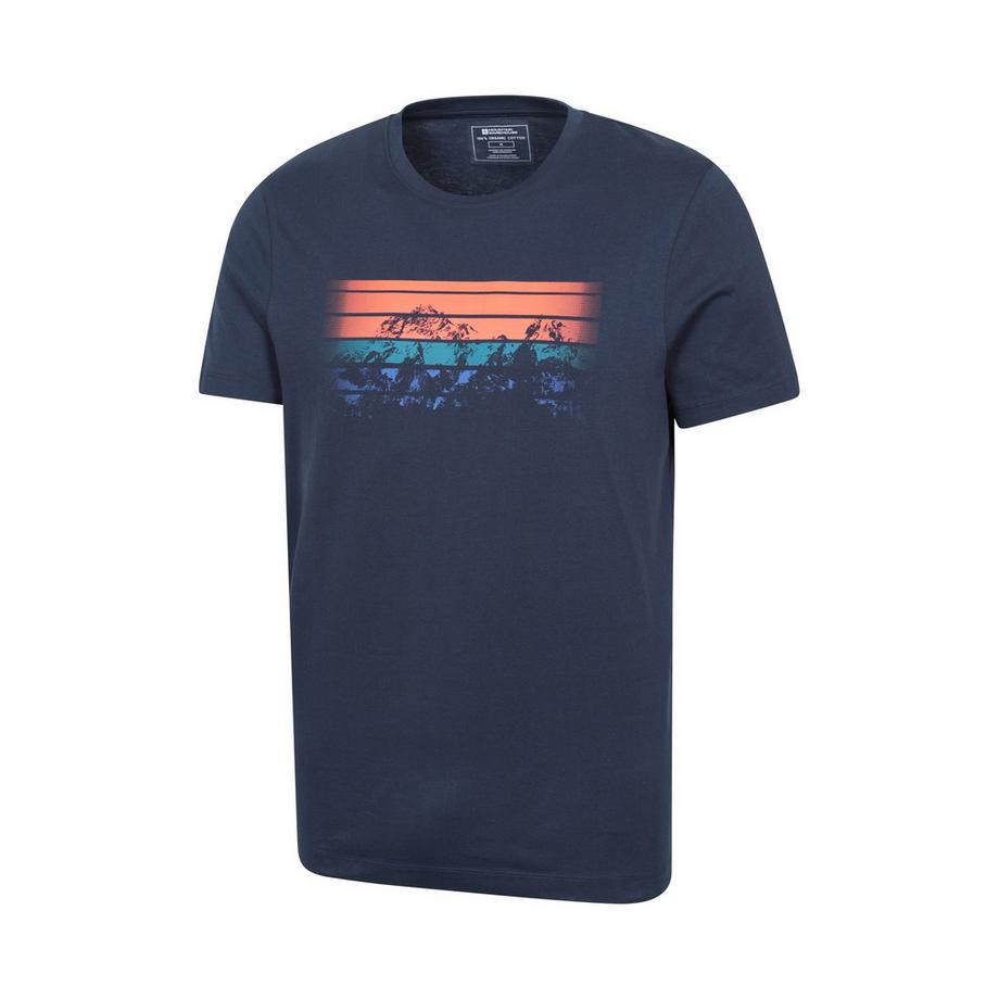 Mountain Warehouse T-Shirt avec Imprimé Montagne  