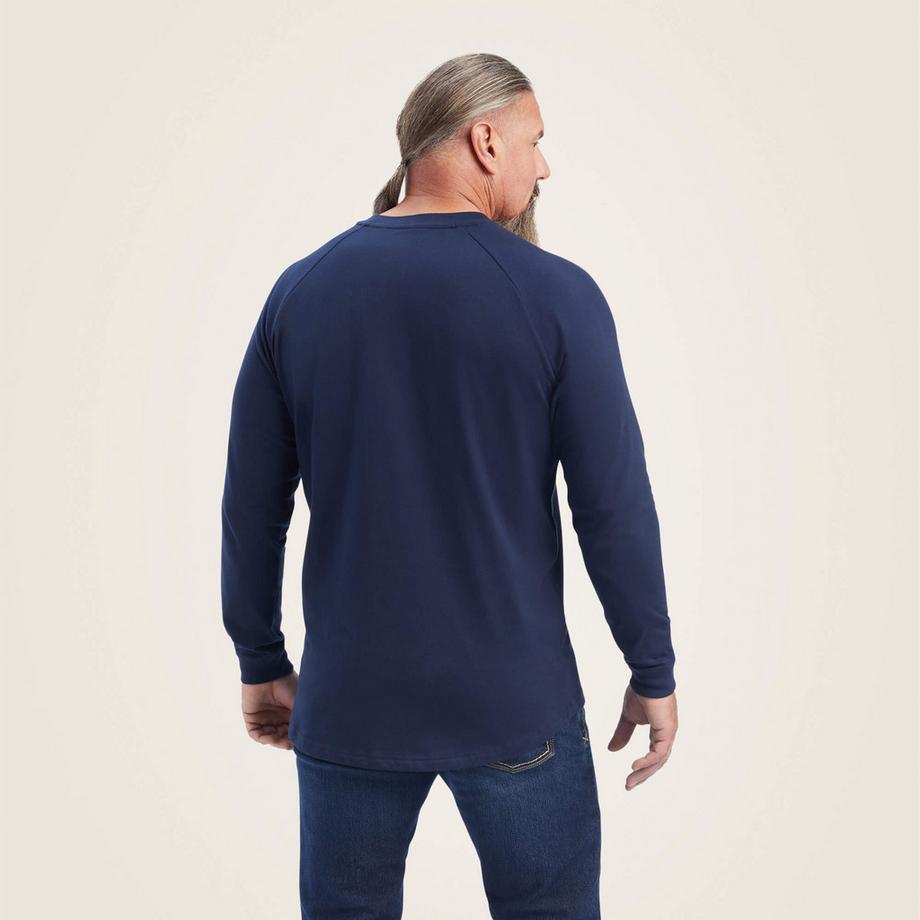 Ariat Rebar Cotton Strong Maglietta Manica Lunga  