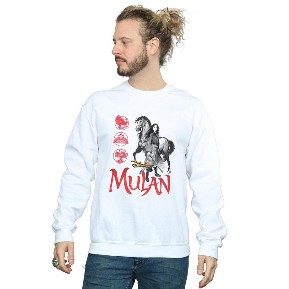Disney Mulan Bedrucktes Sweatshirt  