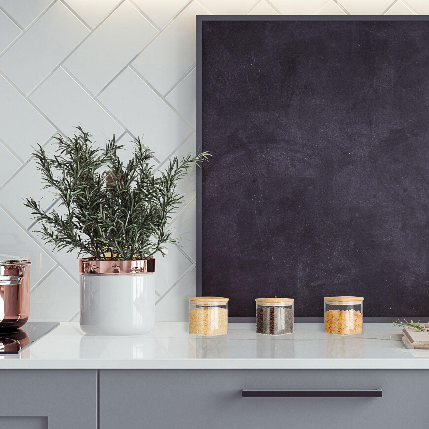 Northix Lot de 3 bocaux de conservation avec couvercles  