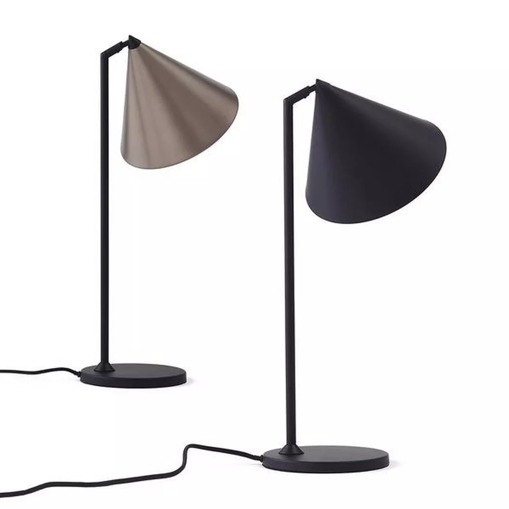 AM.PM – Tischlampe Moke, One Size, Schwarz