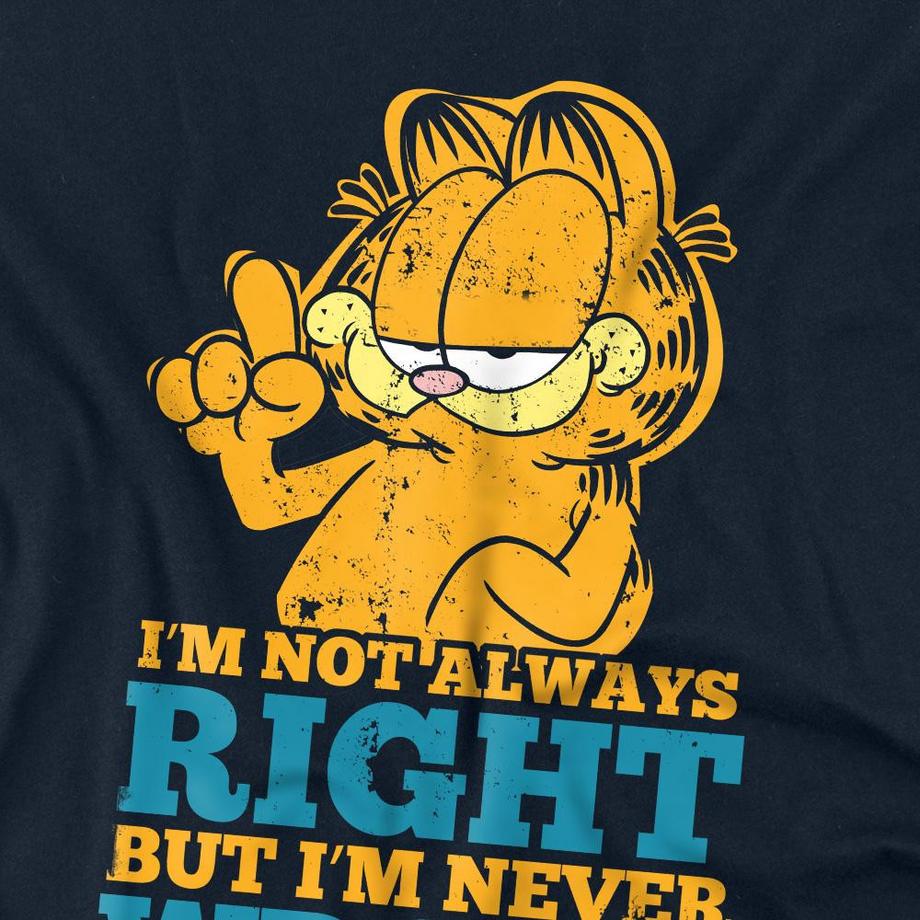 Garfield  T-ShirtNever Wrong 