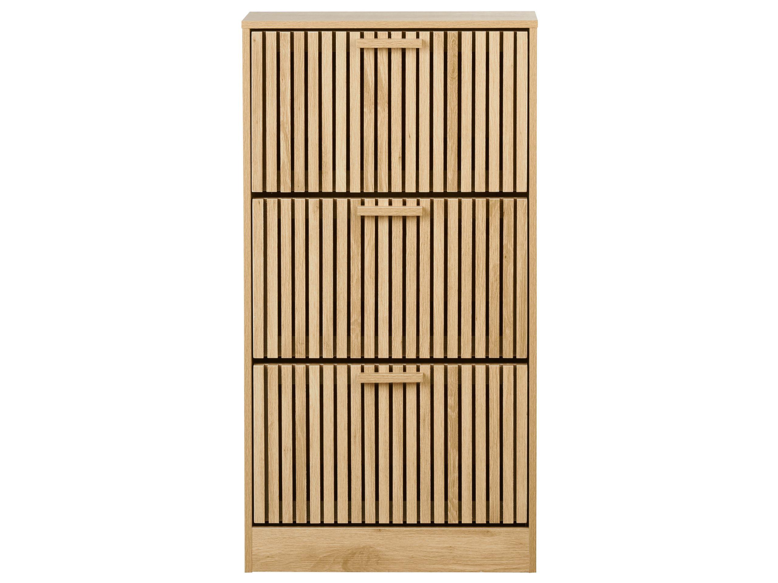 Beliani Scarpiera en Fibra a media densità (MDF) Scandinavo LYNWOOD  