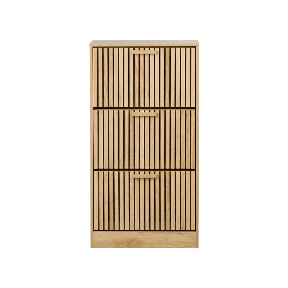 Beliani Meuble à chaussures en MDF Scandinave LYNWOOD  