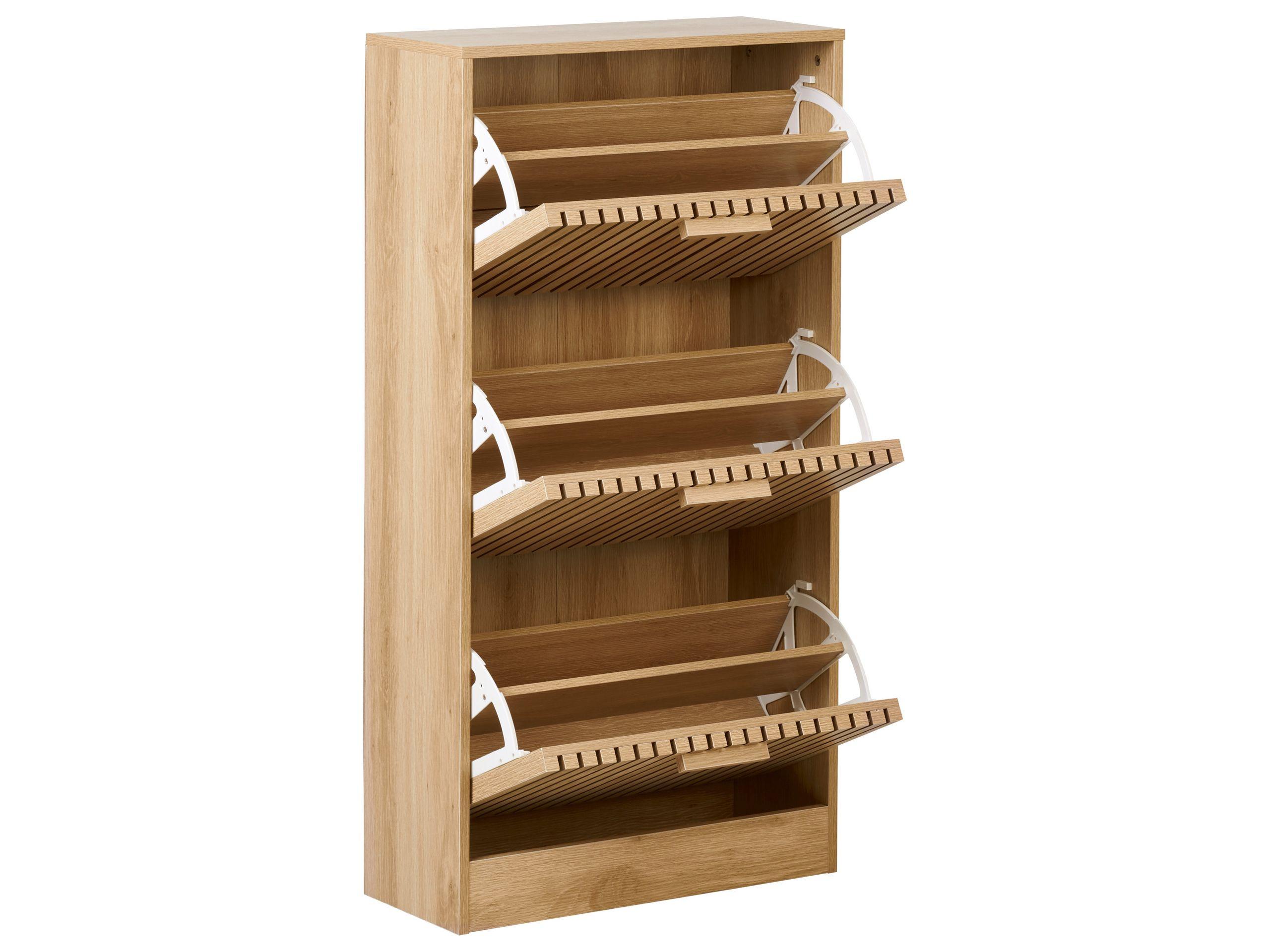 Beliani Scarpiera en Fibra a media densità (MDF) Scandinavo LYNWOOD  