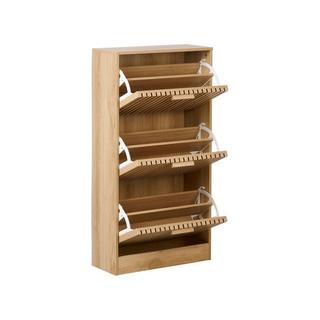 Beliani Scarpiera en Fibra a media densità (MDF) Scandinavo LYNWOOD  