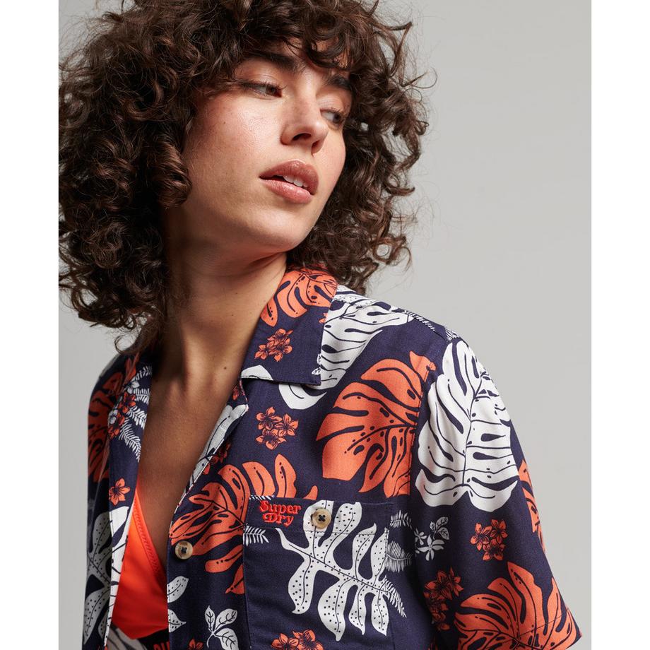 Superdry Vintage Beach Resort Chemise Manches Courtes  