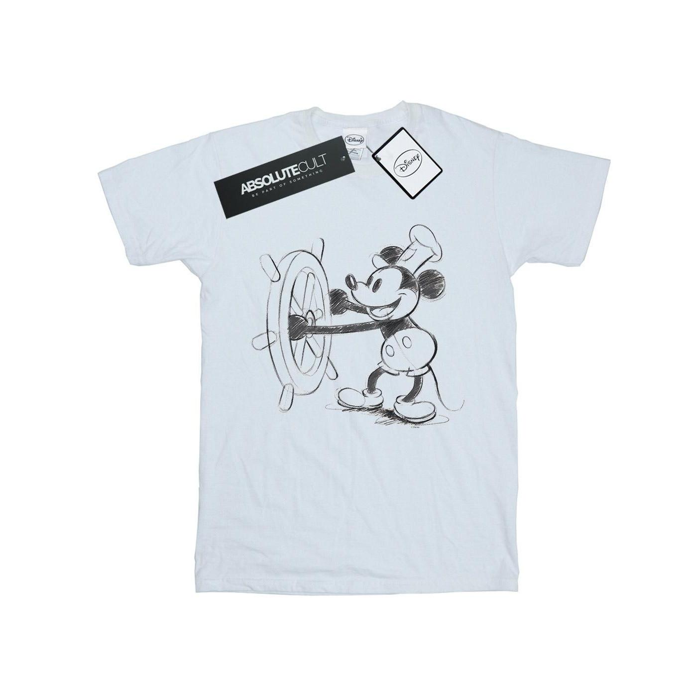 Disney  Mickey Mouse Steamboat Sketch TShirt 