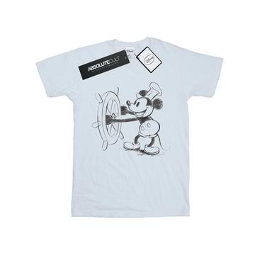 Mickey Mouse Steamboat Sketch TShirt