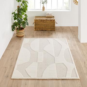 Tapis motif abstrait