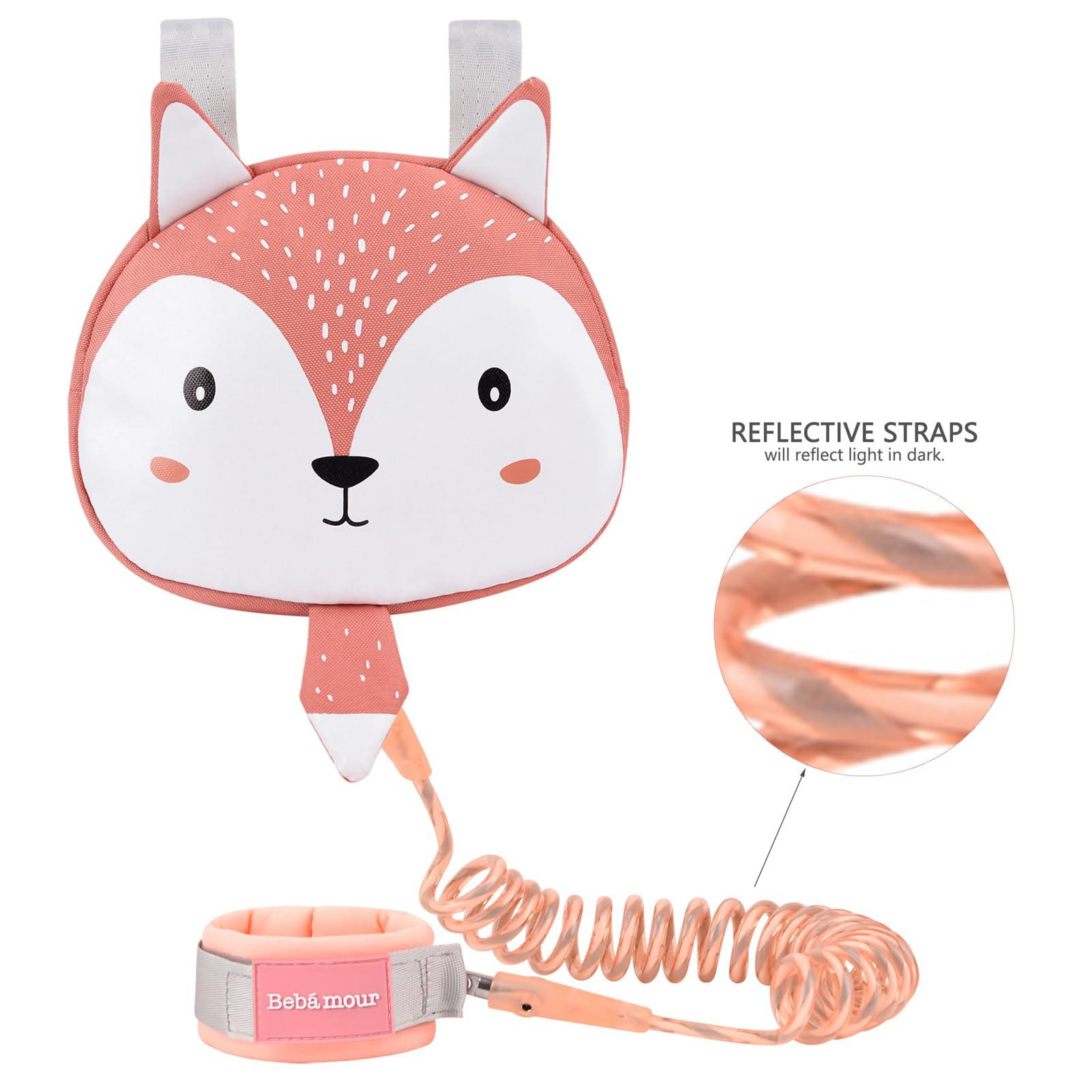 Only-bags.store  Tier-Kleinkind-Rucksack mit Sicherheitsleinen, Mini-Tasche mit Sicherheitsleine für Kinder, tragbarer Rucksack 