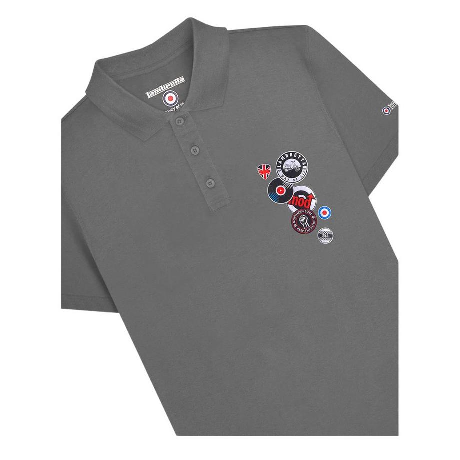 Lambretta  Maglietta Polo Distintivo 