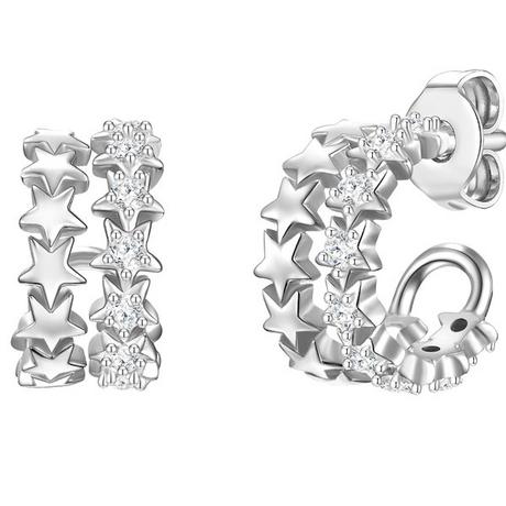 Glanzstücke München  Creolen Sterne 