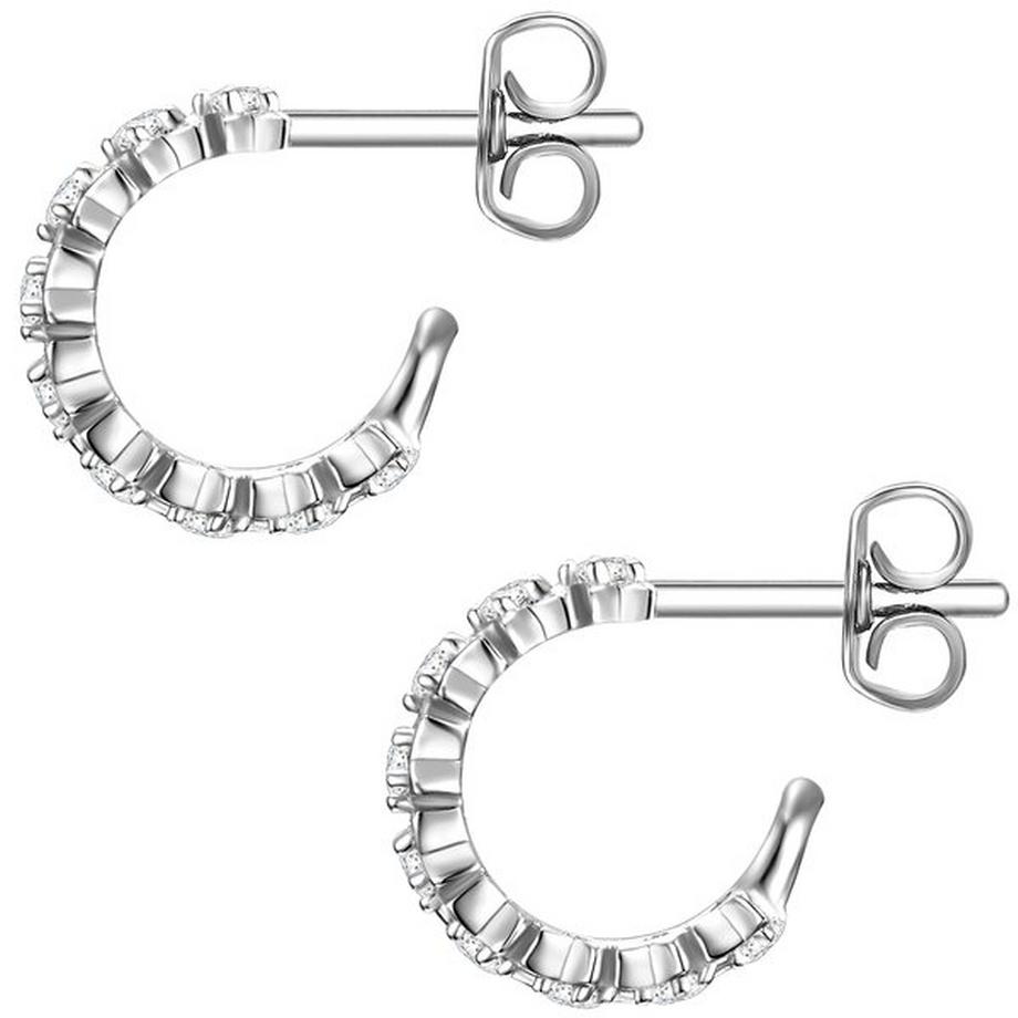 Glanzstücke München  Femme Créoles en argent Étoiles 