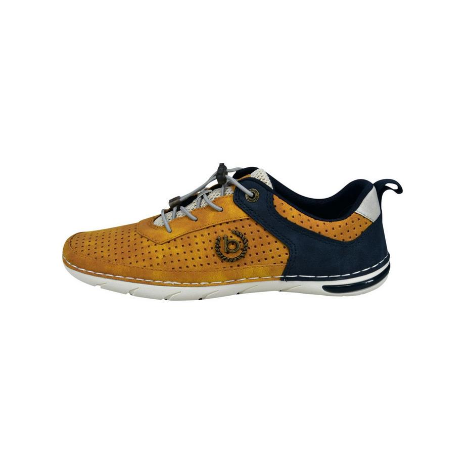 BUGATTI Scarpe basse perforate con inserti in mesh  