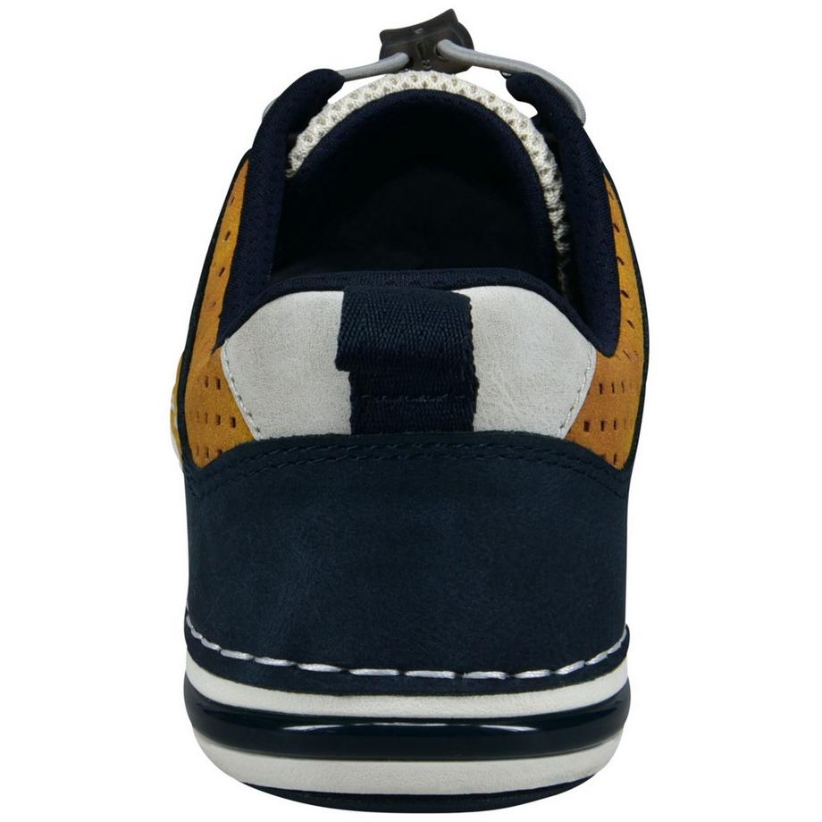 BUGATTI Scarpe basse perforate con inserti in mesh  