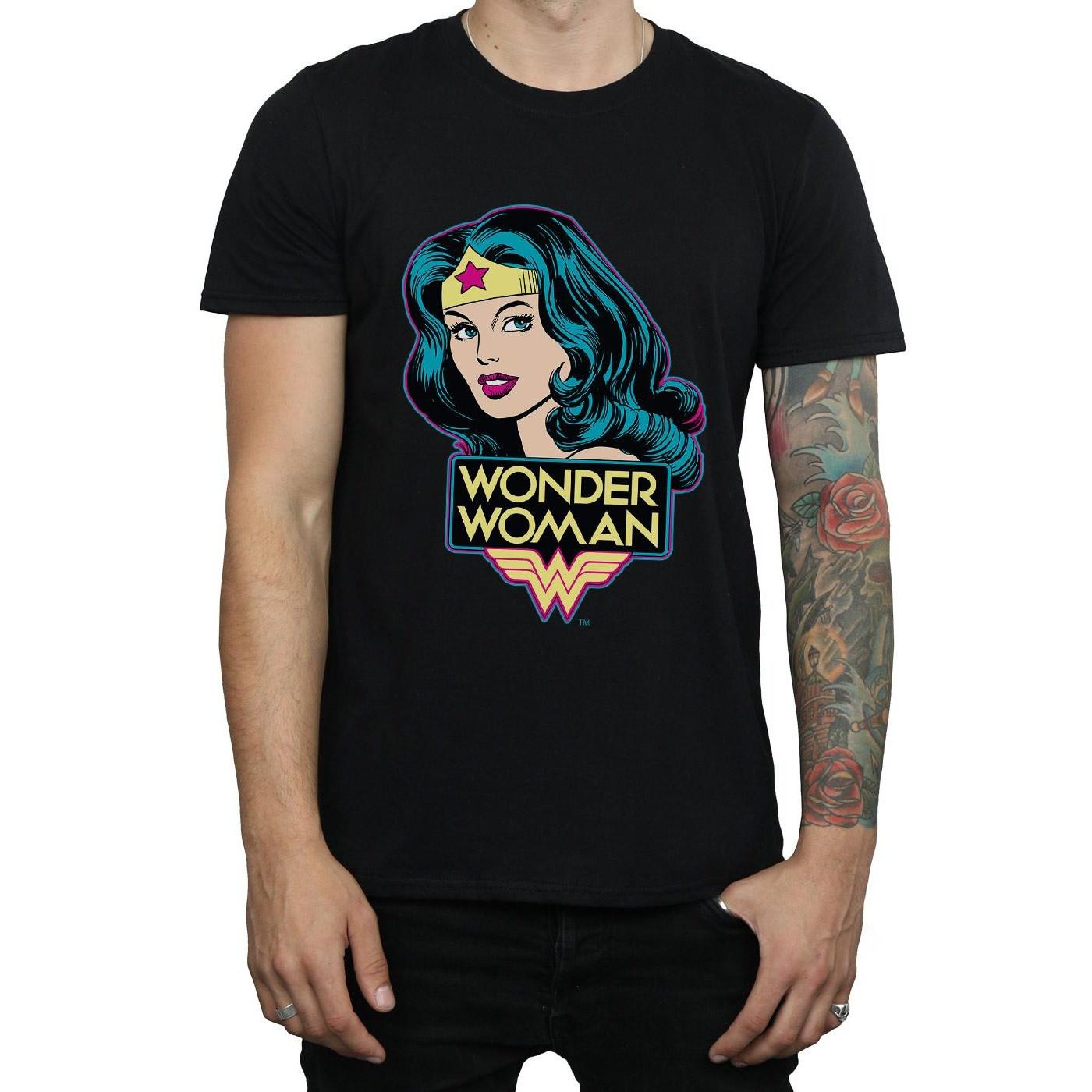 Wonder Woman Wonder Woman Logo Print T-Shirt  
