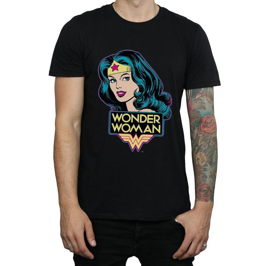 Wonder Woman Wonder Woman Logo Print T-Shirt  
