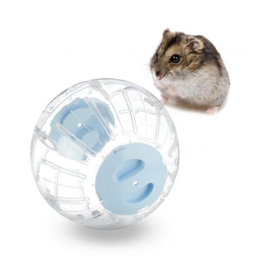 B2X  Balle pour hamster avec couvercle bleu clair 