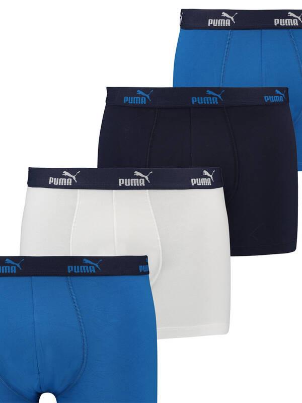 PUMA Boxer Solido Confezione da 4  