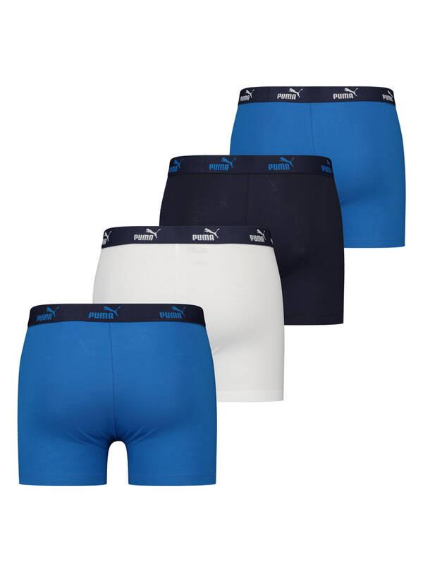 PUMA Boxer Solido Confezione da 4  