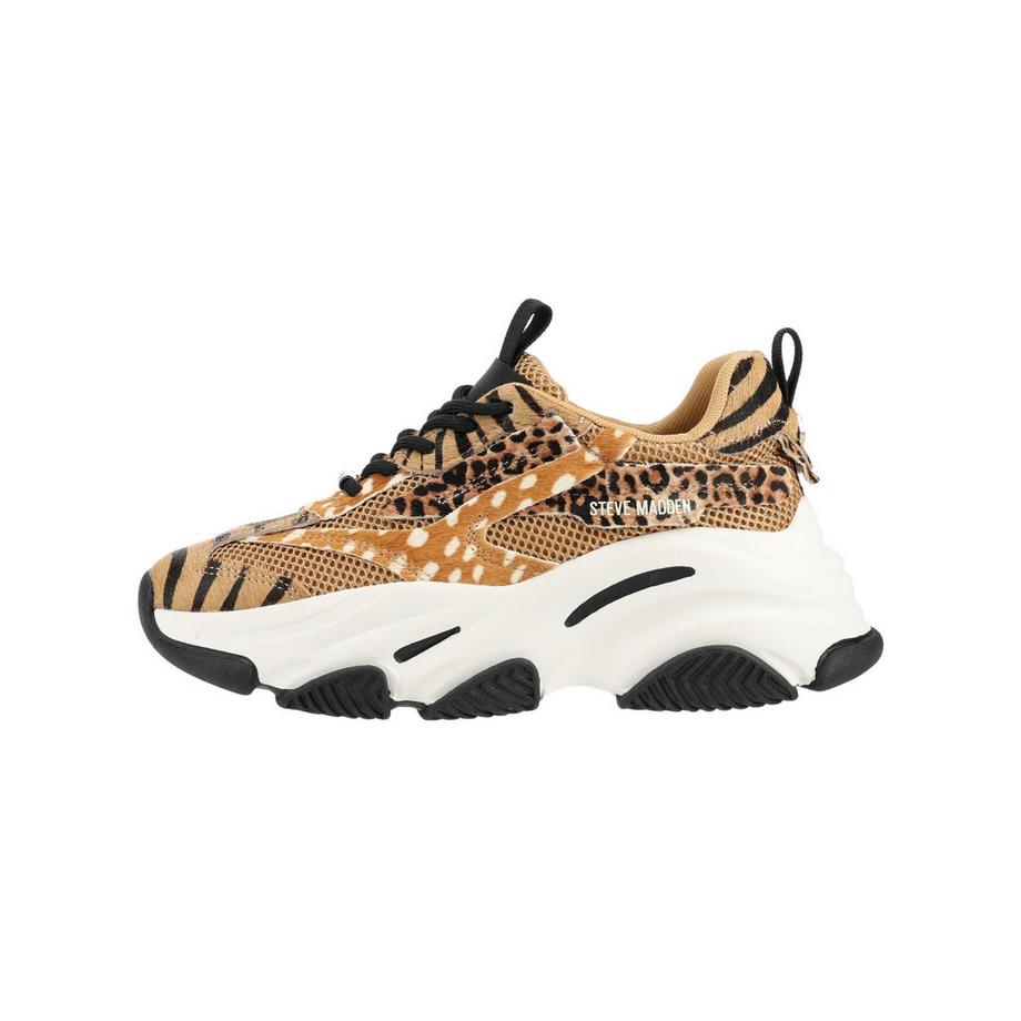 STEVE MADDEN Sneaker con Stampa Animale e Suola Spessa  