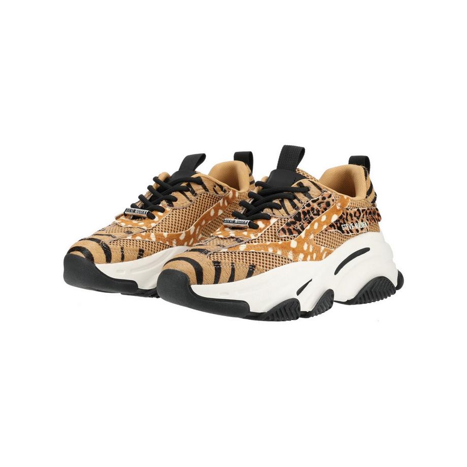 STEVE MADDEN Sneaker con Stampa Animale e Suola Spessa  