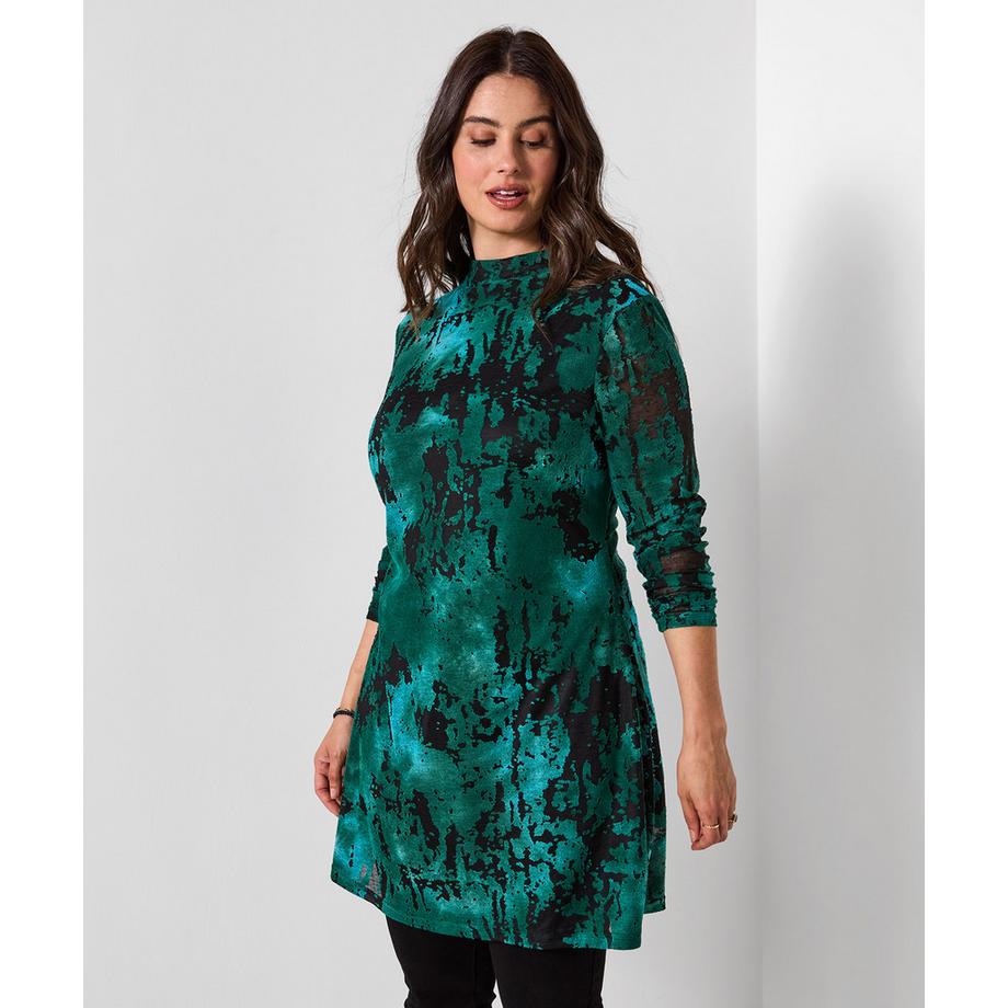 Joe Browns Tunika mit Stehkragen und auffälligem Print  