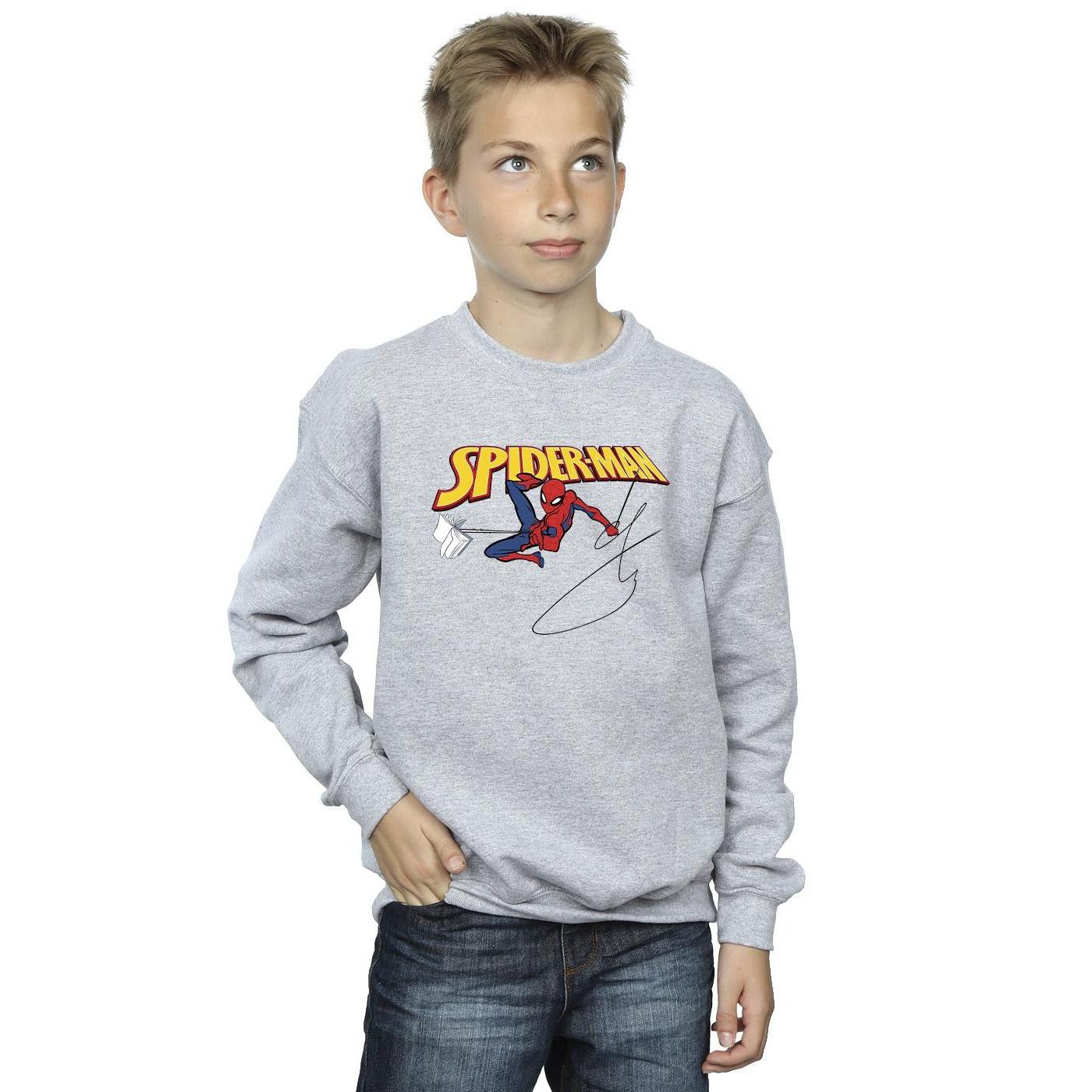 MARVEL  With A Book Sweatshirt 