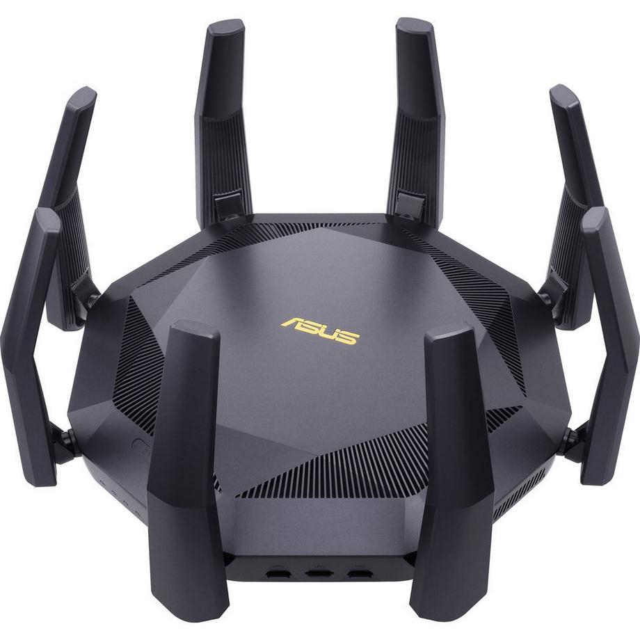 ASUS  RT-AX89X AX6000 AiMesh router wireless Ethernet Dual-band (2.4 GHz/5 GHz) Nero 