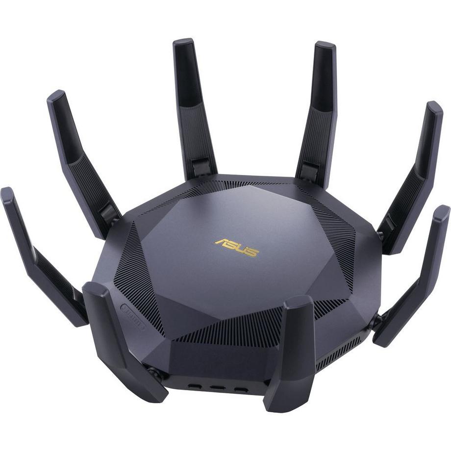ASUS  RT-AX89X AX6000 AiMesh router wireless Ethernet Dual-band (2.4 GHz/5 GHz) Nero 