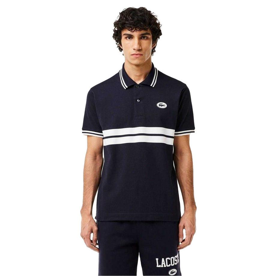 LACOSTE  Polo Motiftyle Rayé 
