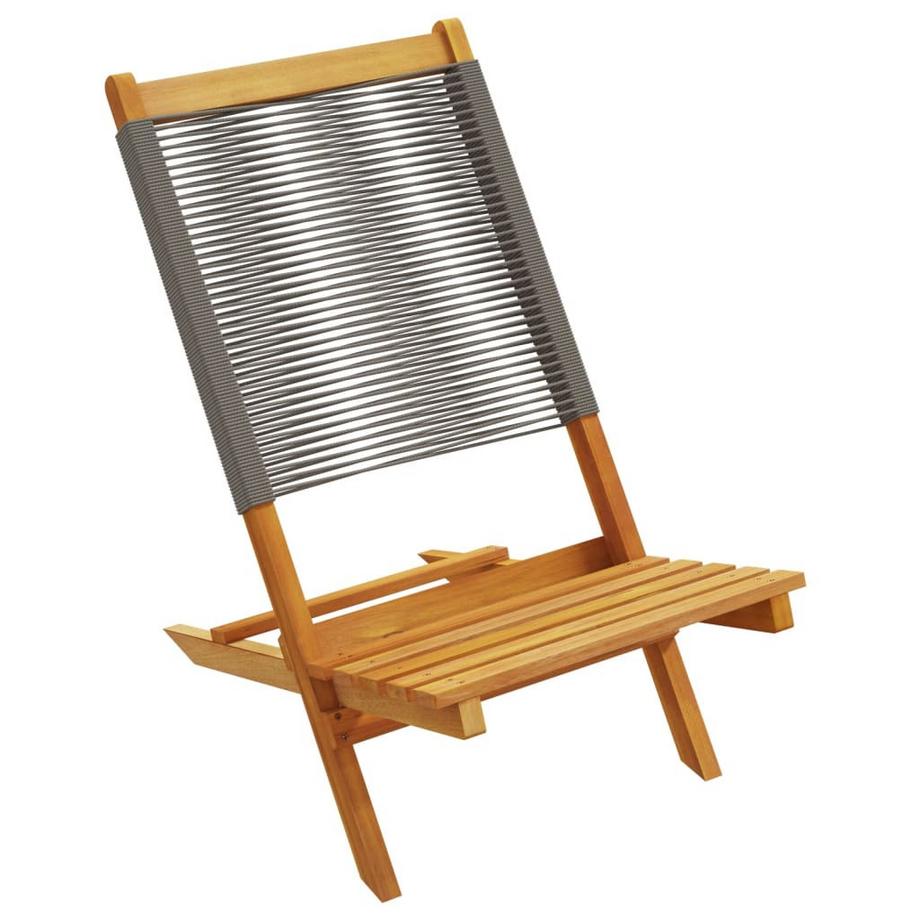 VidaXL Chaise de jardin bois  
